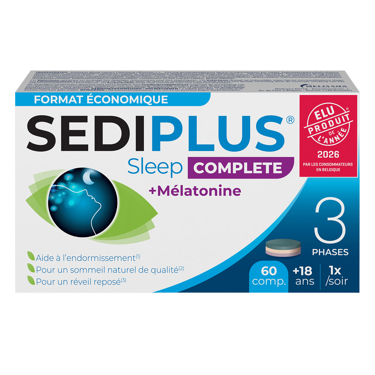 Sediplus Sleep Complete | 60 comprimés