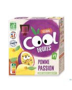 Vitabio Cool Fruits Pomme Passion | 4 x 90 g