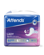 Attends Lady Night Pad 6 | 30 pièces
