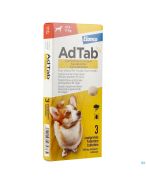 Elanco AdTab pour Chiens > 5,5-11 kg | 3 comprimés à croquer
