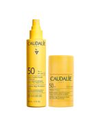 Caudalie Spray Invisible Haute Protection SPF 50 + Vinosun Protect Stick Invisible Haute Protection SPF50 | 150 ml + 15 g