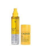 Caudalie Eau Solaire Très Haute Protection SPF 50+ + Vinosun Protect Stick Invisible Haute Protection SPF50 | 150 ml + 15 g