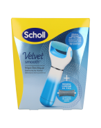 Scholl Velvet Smooth Râpe Electrique Bleu | 1 pièce