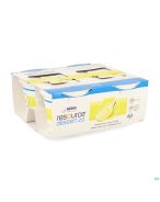 Nestlé Resource Dessert 2.0 Vanille | 4 x 125 g