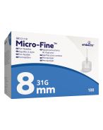 Embecta Micro-Fine Aiguilles à Stylo 8 mm 31G | 100 pièces