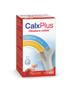 CalxPlus Fraise | 60 comprimés à croquer