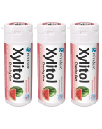 Miradent Xylitol Chewing Gum Watermelon TRIO | 3 x 30 pièces