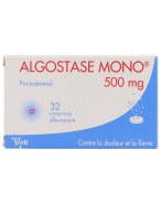 Algostase Mono 500 mg | 32 comprimés effervescents