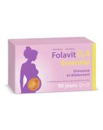 Folavit 0,4 Essential | 90 comprimés + 90 gélules