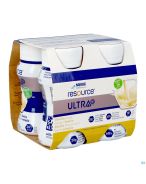 Nestlé Resource Ultra+ Saveur Vanille | 4 x 125 ml