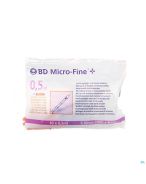 BD Micro-Fine+ Seringues à Insuline 0,5 ml (30G) | 10 pièces