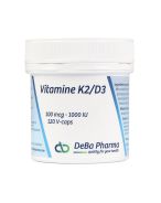 DeBa Pharma Vitamine K2/D3 | 120 gélules