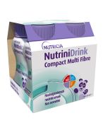 NutriniDrink Compact Multi Fibre Neutre | 4 x 125 ml