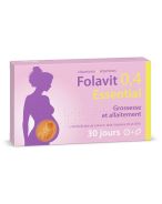 Folavit 0,4 Essential | 30 comprimés + 30 gélules