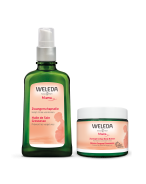 Weleda Mama Huile de Soin Grossesse + Beurre Corporel Grossesse | 100 + 150 ml