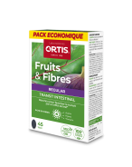 Ortis Transit Intestinal Fruits & Fibres Regular | 45 comprimés