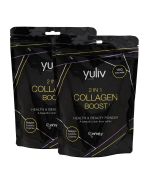 Yuliv 2 in 1 Collagen Boost Health & Beauty Powder DUO | 2 x 300 g