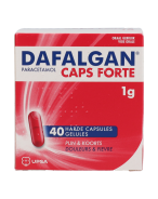 Dafalgan Caps Forte 1 g | 40 gélules