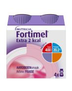 Fortimel Extra 2 kcal Fraise | 4 x 200 ml