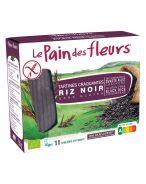 Le Pain des Fleurs Tartines Craquantes Riz Noir sans Gluten | 150 g