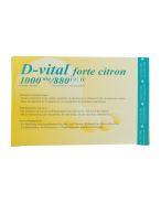 D-Vital Forte Citron 1000 mg/880 UI | 30 sachets