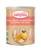 Babybio Céréales 3 Fruits | 220 g