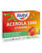 Alvityl Acerola 1000 Vitamine C | 30 comprimés à croquer