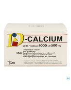 D-Calcium 1000 UI/500 mg | 168 comprimés à croquer