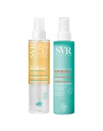 SVR Sun Secure Eau Solaire SPF 50+ + Spray Après-Soleil | 2 x 200 ml