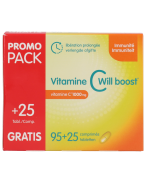 Vitamine C Will Boost | 95 + 25 comprimés PROMO