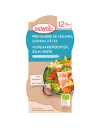Babybio Légumes-Saumon-Macaroni | 2 x 200 g