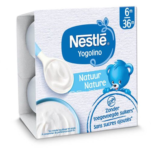 Nestlé Yogolino Nature | 4 x 100 g