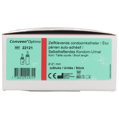 Conveen Optima Etui Pénien Court 1 Pièce 21 mm (22121) | 30 pièces
