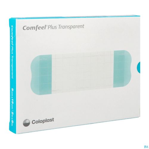 Comfeel Plus Bandage Transparent Stérile 5 x 15 cm (3547) | 5 pièces