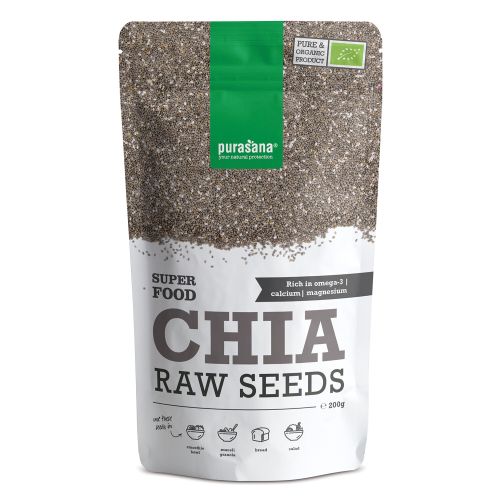 Purasana Super Food Chia Raw Seeds | 200 g