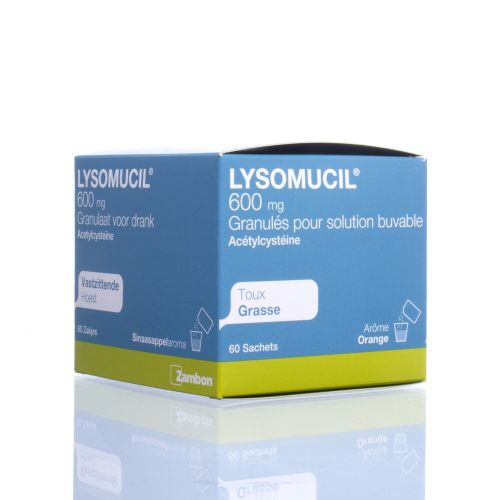 Lysomucil 600 mg | 60 sachets