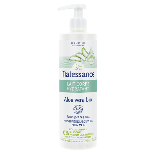 Natessance Lait Corps Hydratant Aloe Vera Bio | 400 ml