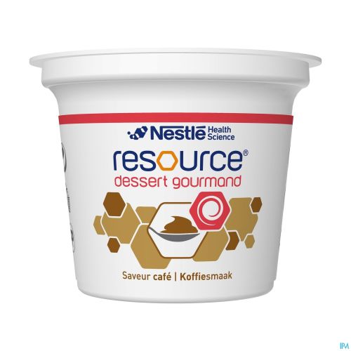 Nestlé Resource Dessert Gourmand Café | 4 x 125 g