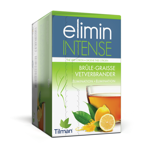 Tilman Elimin Intense Brûle-Graisse Thé Vert Citron | 24 sachets