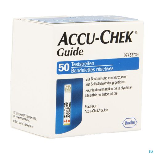 Accu-Chek Guide Bandelettes Réactives | 50 pièces