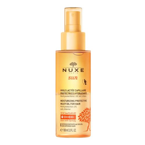 Nuxe Sun Huile Lactée Capillaire Protectrice Hydratante | 100 ml