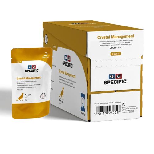 Specific FCW-P Crystal Management for Cats Adult | 12 x 85 g