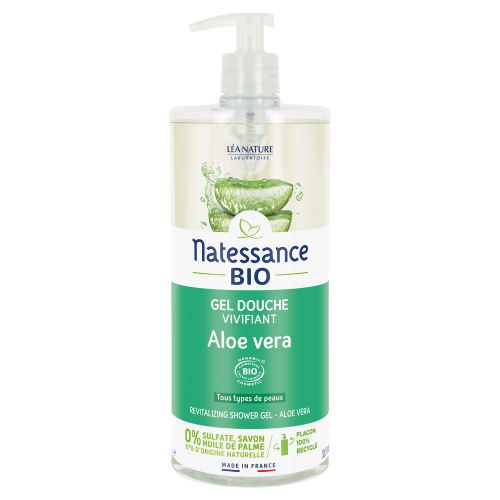 Natessance Gel Douche Vivifiant Aloe Vera | 1 l