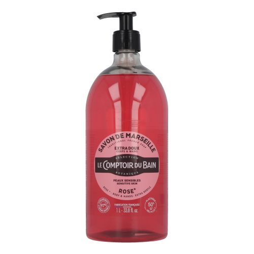 Le Comptoir du Bain Savon de Marseille Extra Doux Rose | 1 l