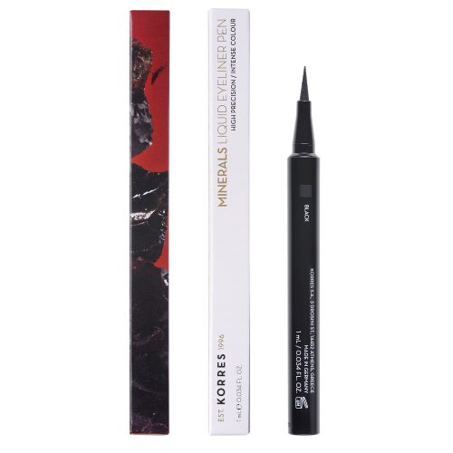 Korres Minerals Liquid Eyeliner Pen 01 Black | 1 ml