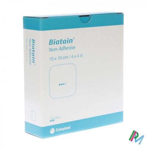 Biatain Pansement Mousse Non-Adhésif 10 x 10 cm (3410) | 10 pièces