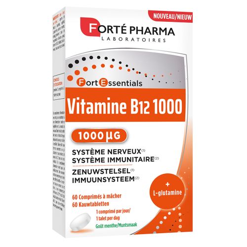 Forté Pharma Vitamine B12 1000 | 60 comprimés à croquer