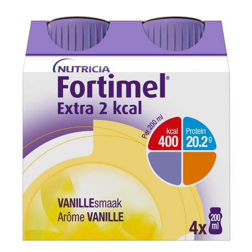 Fortimel Extra 2 kcal Vanille | 4 x 200 ml