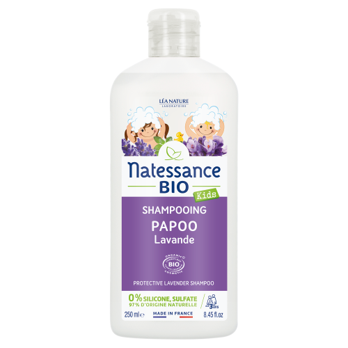 Natessance Kids Shampooing Protecteur Papoo Lavande | 250 ml