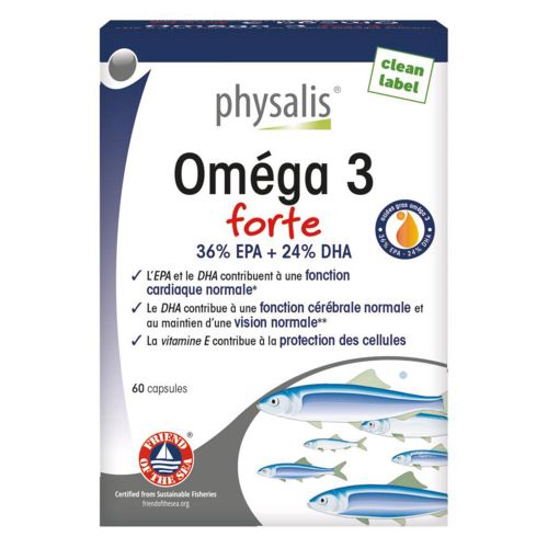 Physalis Oméga 3 Forte | 60 gélules